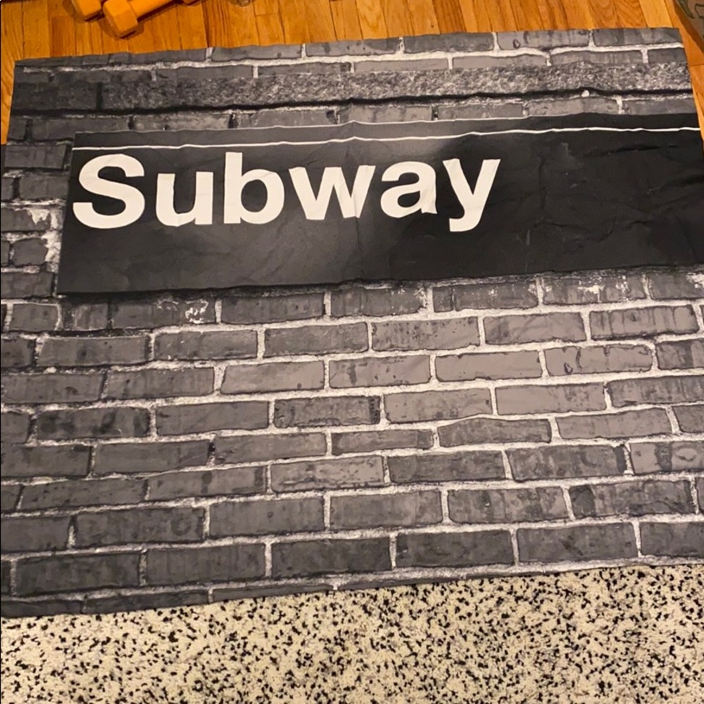 Subway Tapestry